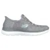 SKECHERS SLIP-INS: SUMMITS- DAZZLING HAZE Šedá Náhľad obrázku produktu 39