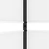 vidaXL 4-częściowy parawan biały 200x180 cm tkanina Podgląd zdjęcia produktu 7