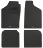 Fußmatten-Set für VW Polo 86C, 03/1986-09/1994, 4-teilig, Schwarz Produktbild-Vorschau