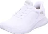 A white Skechers sneaker is shown against a white background. Voir les images du produit