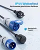 feletec 2x adattatore CEE spina CEE a Schuko accoppiamento Anteprima dell’immagine prodotto 6