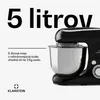 Klarstein hnetací stroj, kuchynský robot na pečenie, 1300 W Náhľad obrázku produktu 4