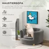 PawHut Hundesofa Hundecouch, Haustiersofa mit Rückenlehne Produktbild-Vorschau 7