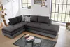 Ecksofa-Dauerschläfer Doppelbett Federkern Bettkasten Couch Produktbild-Vorschau 2