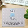 Mr. & Mrs. Panda Mouse Pad Panda Golfen - Grau Pastell - Produktbild-Vorschau 2
