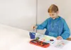 FABER-CASTELL Malschürze rot Produktbild-Vorschau 3