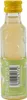 A close-up of a small bottle of liqueur with a yellow cap and a green label. Produktbild-Vorschau