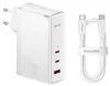 Baseus Ladegerät GaN5 Pro 2xUSB-C + USB 140W Weiß Produktbild-Vorschau 26