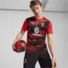 Puma Ac Milan 24/25 Vor Dem Spiel Kurzarm-t-shirt Rot M Produktbild-Vorschau 3