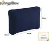 sunnypillow Palettenkissen für Gartenmöbel - Rückenkissen Produktbild-Vorschau 2