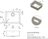 REGINOX R41017 Regi Granite Spüle VERONA 50 in Soft White Produktbild-Vorschau 2