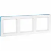 Cornice Berker tripla, Q.1, bianco polare, velluto, 1 pz. Anteprima dell’immagine prodotto 7
