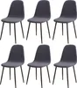 6er Set Jacquard Stuhlhussen Strech Shell Oval Schonbezüge Produktbild-Vorschau 1