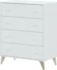 CALICOSY -  Kommode 4 Schubladen Sweet - L95 cm Produktbild-Vorschau 1