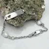 Schildarmband für Kinder 17mm Ankerkette mit Herz und 2 Produktbild-Vorschau 2