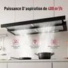 LEVIVO A+++ Hotte plate 90 cm à recyclage d'air & Voir les images du produit 2