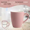 Kaffeetassen 6er Set aus Keramik 340ml, Teetassen in Produktbild-Vorschau 5