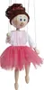 Masek ballerina marionetta 35 cm Anteprima dell’immagine prodotto 1
