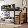 Merax Etagenbett Hochbett 140x200 mit Stauraumleiter und Produktbild-Vorschau 2