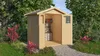 Karibu Gartenhaus Gerätehaus Dahme 2 naturbelassen Produktbild-Vorschau 1