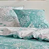 Baumwollbettwäsche 220 x 240 cm AIRY DAWN, Pflanzenmuster Produktbild-Vorschau 3