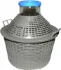 Weinballon Glas Gärballon 25 l  + Kunststoffkorb Neu Produktbild-Vorschau 1