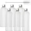 JOIEYOU Glasflasche mit Edelstahl Deckel 1000ml Produktbild-Vorschau 1