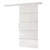 Schiebetür YORK GLOSSY II Weiß / Weiß Hochglanz + Silber,  Produktbild-Vorschau 5