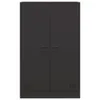 vidaXL Sideboard noir 67x39x107 cm acier Voir les images du produit 6