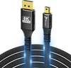 mini DisplayPort auf Display port DP 1.4 PRO 8K 4K 144Hz Produktbild-Vorschau 1