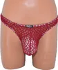 Lingerie Netzstring, transparent, 100% Polyester, Bordeaux, Produktbild-Vorschau 3