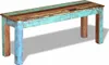 A bench made of reclaimed wood with a distressed finish. Náhľad obrázku produktu