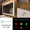 Artforma Badspiegel SMART 160x100 cm - mit LED Beleuchtung Produktbild-Vorschau 4