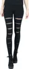 Gothicana by EMP Damen schwarze Leggings mit Netzlöchern L Produktbild-Vorschau 4