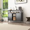 Mein-Regal Sideboard Mesh aus Metall mit Ablage und 2 Produktbild-Vorschau 1