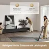 Two people are using cordless vacuum cleaners in a modern living room. Produktbild-Vorschau