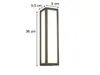 TRIO LED Wandl. FUERTE 10,5W 3000K 1300lm IP54 anth. Produktbild-Vorschau 4