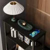 Nachttisch für das Schlafzimmer im Loft-Stil, schwarz, mit Produktbild-Vorschau 4