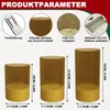 VA-Cerulean LED-kaarsen, set van 3, goud – met Productafbeelding-voorbeeld 2