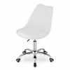 Fotel obrotowy Valora ALBA - biały | Minimalistyczny fotel Podgląd zdjęcia produktu 5