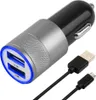 High Speed KFZ-Ladegerät Zigarettenanzünder mit 2 USB ports Produktbild-Vorschau 1