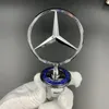 Metallisches Mercedes-Logo-Emblem mit Gravur, stilvolle Produktbild-Vorschau 3