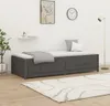 Tagesbett Grau 90x200 cm Massivholz Kiefer Produktbild-Vorschau 2