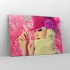 Bild auf Leinwand - Leinwandbild - weiblich Blumen- Blume Produktbild-Vorschau 4