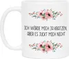 Tasse mit Spruch Ich würde mich ja kratzen aber juckt nicht Produktbild-Vorschau 1