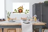 MuchoWow® Poster Illustration einer Eule und ihres Hauses Produktbild-Vorschau 3