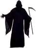 Zwarte Halloweenmantel, maat: XL Productafbeelding-voorbeeld 1
