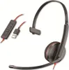 Poly C3210 Usb-a Voip-kopfhörer Schwarz  Schwarz One Size Produktbild-Vorschau 2