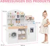 Zabawkowa kuchnia dla dzieci COSTWAY z 27 akcesoriami, Podgląd zdjęcia produktu 3