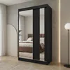 Beautysofa GAJA Kleiderschrank 120 cm mit Spiegel – Produktbild-Vorschau 1